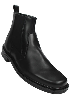 BOTAS HOMBRE PIEL NEGRO LEON 13012NEGRO