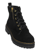 BOTIN CASUAL MUJER PIEL NEGRO MILAGROS 18218