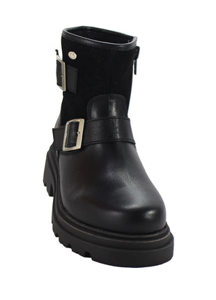 BOTIN CASUAL MUJER SINTÉTICO NEGRO COQUETA 431600