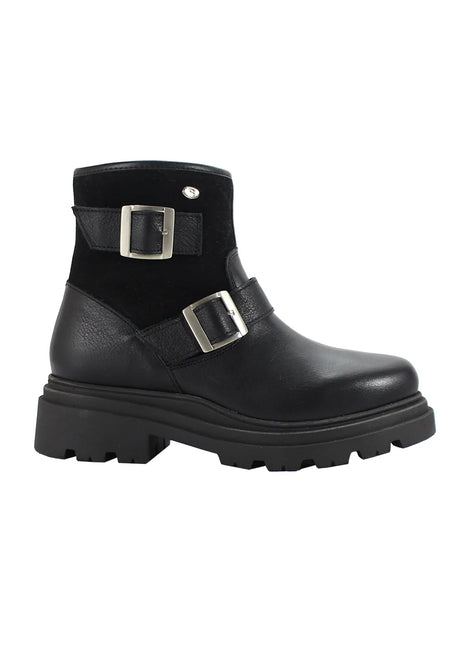 BOTIN CASUAL MUJER SINTÉTICO NEGRO COQUETA 431600