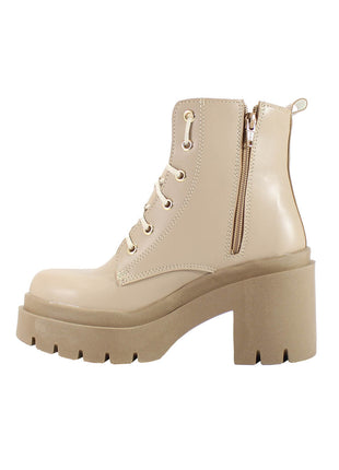 BOTIN CASUAL MUJER SINTÉTICO LEON 503NEGRO