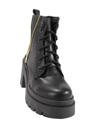 BOTIN CASUAL MUJER SINTÉTICO LEON 503NEGRO