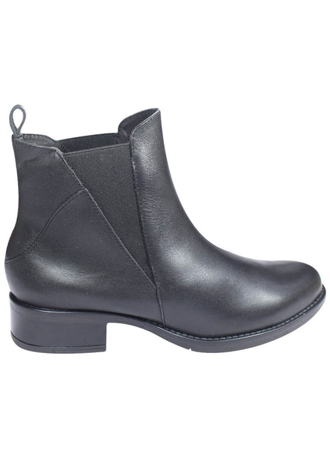 BOTIN CASUAL MUJER PIEL NEGRO LEON 532