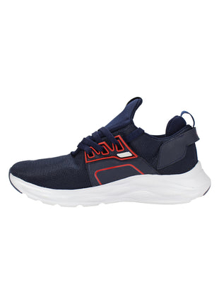 TENIS HOMBRE MALLA AZUL LEON 7811