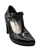 ZAPATILLAS DE VESTIR Y FIESTA MUJER CHAROL NEGRO LEON 8418