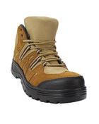 Botas De Trabajo Hombre Sintético Camel Marca Leon 2048