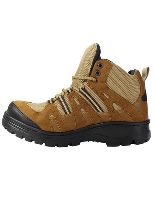 Botas De Trabajo Hombre Sintético Camel Marca Leon 2048
