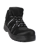Botas De Trabajo De Hombre Sintético Negro Marca Leon 2048