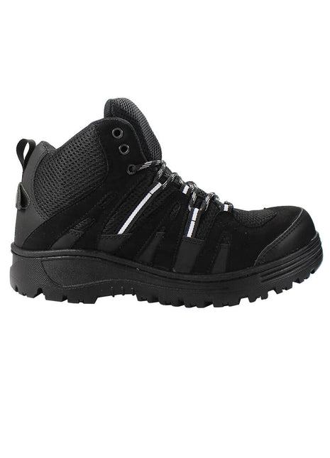 Botas De Trabajo De Hombre Sintético Negro Marca Leon 2048