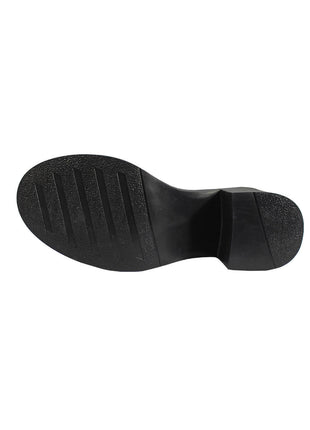 BOTAS ALTAS SINTÉTICO PARA MUJER COLOR NEGRO LEON 7810NEGRO