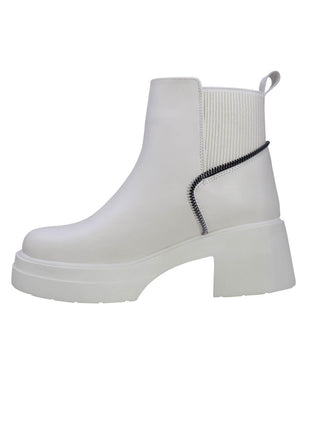 BOTIN CASUAL MUJER PIEL BAIGE LEON 802LATTE
