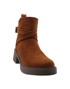 BOTIN CASUAL SINTÉTICO PARA MUJER COLOR CAFÉ LEON 442 MELLE