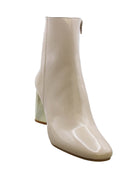 BOTIN VESTIR SINTÉTICO PARA MUJER COLOR AVENA LEON 6780