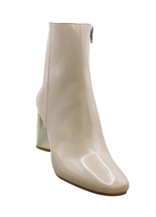 BOTIN VESTIR SINTÉTICO PARA MUJER COLOR AVENA LEON 6780