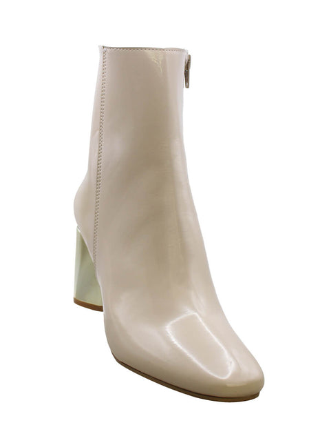 BOTIN VESTIR SINTÉTICO PARA MUJER COLOR AVENA LEON 6780