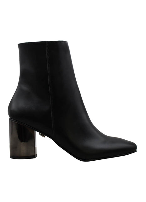 BOTIN VESTIR SINTÉTICO PARA MUJER COLOR NEGRO LEON 6780