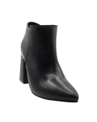 BOTIN VESTIR SINTÉTICO PARA MUJER COLOR NEGRO LEON 7000