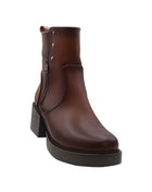 BOTIN CASUAL SINTÉTICO PARA MUJER COLOR CAFÉ LEON 416 TAN
