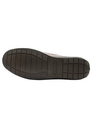 MOCASINES DE PIEL PARA HOMBRE COLOR CAFÉ LEON 114BRANDY