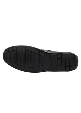 MOCASINES DE PIEL PARA HOMBRE COLOR CAFÉ LEON 114 NEGRO