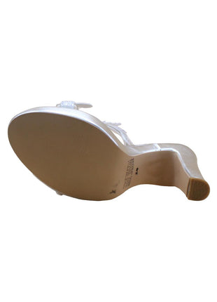 SANDALIAS DE VESTIR MUJER SINTÉTICO PLATA LEON 344308