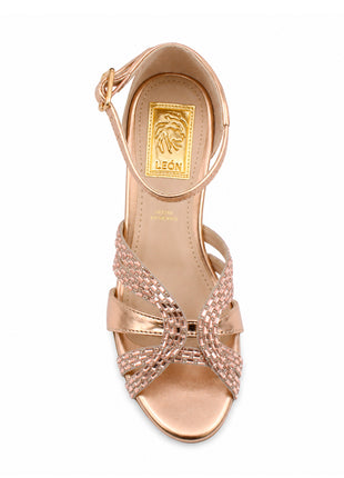 SANDALIAS DE VESTIR MUJER SINTÉTICO ROSA LEON 35031