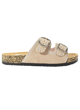 SANDALIA CASUAL DE MUJER SINTETICO MAQUILLAJE MARCA LEON 2671901