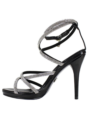 SANDALIAS DE VESTIR Y FIESTA MUJER SINTÉTICO NEGRO LEON 92135