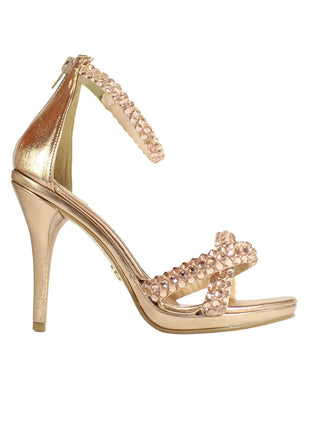 SANDALIAS DE VESTIR Y FIESTA MUJER SINTÉTICO ROSA LEON 92140