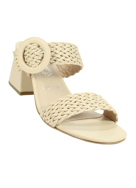 SANDALIAS MUJER SINTÉTICO BAIGE LEON 8719AVENA
