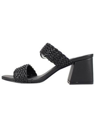 SANDALIAS MUJER SINTÉTICO NEGRO LEON 8719NEGRO