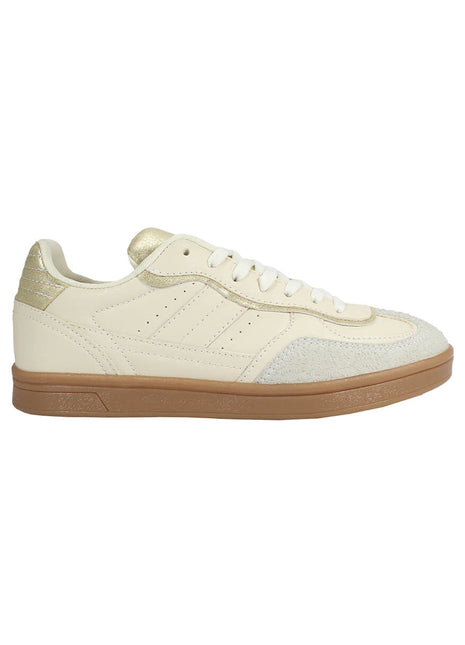 TENIS CASUAL DE MUJER SINTÉTICO BEIGE MARCA GOSH 2931Y01