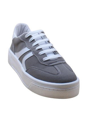 TENIS MUJER SINTÉTICO GRIS LEON J600