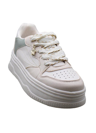 TENIS MUJER SINTÉTICO BLANCO LEON 025LATTE