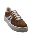 TENIS MUJER SINTÉTICO CAFÉ LEON J600