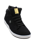 TENIS HOMBRE SINTÉTICO NEGRO LEON NSC37