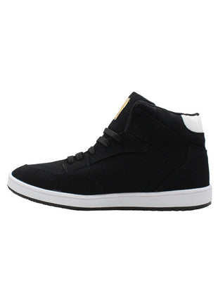 TENIS HOMBRE SINTÉTICO NEGRO LEON NSC37