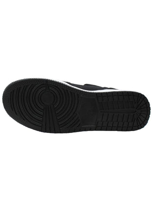 TENIS HOMBRE SINTÉTICO NEGRO LEON NSC37