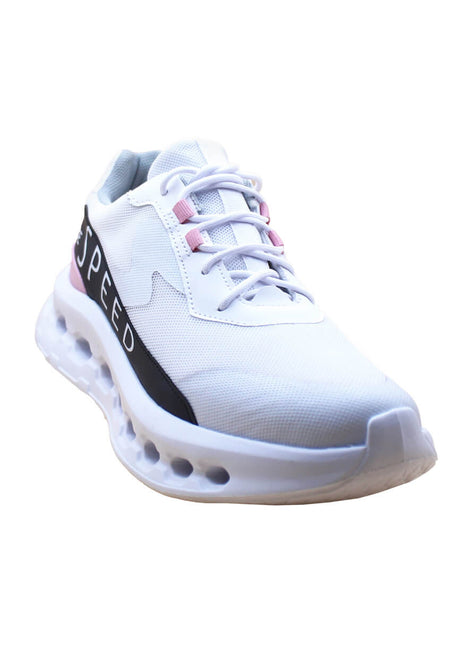 TENIS MUJER SINTÉTICO BLANCO LEON 1112
