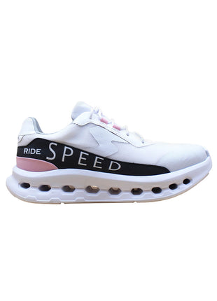 TENIS MUJER SINTÉTICO BLANCO LEON 1112