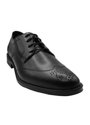 ZAPATOS DE VESTIR DE PIEL PARA HOMBRE COLOR NEGRO LEON 212