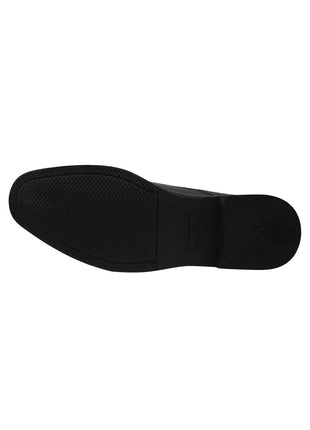 ZAPATOS DE VESTIR DE PIEL PARA HOMBRE COLOR NEGRO LEON 212
