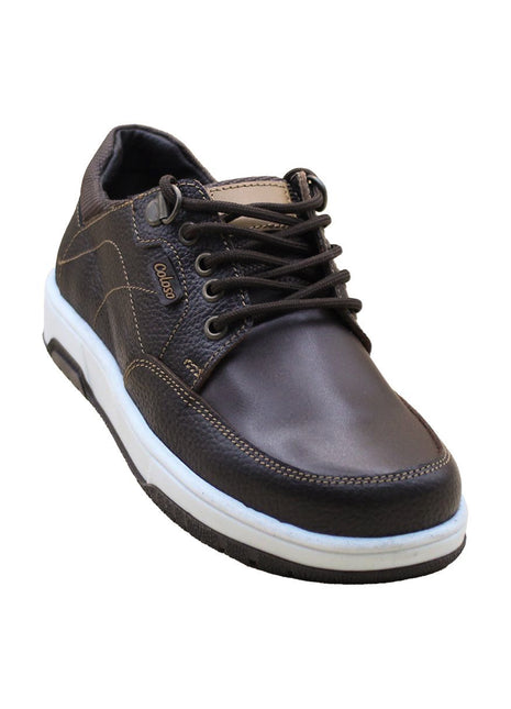 CASUAL NIÑO PIEL CAFÉ COLOSO 5688CX5CAFE